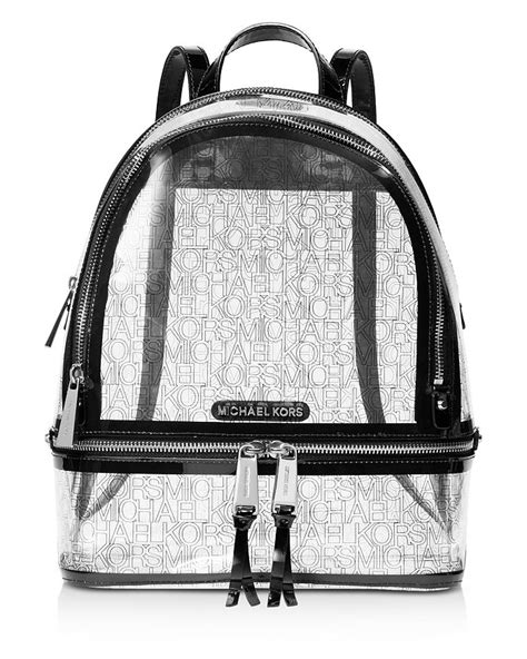 rucksack damen michael kors sale|Michael Kors clear backpack.